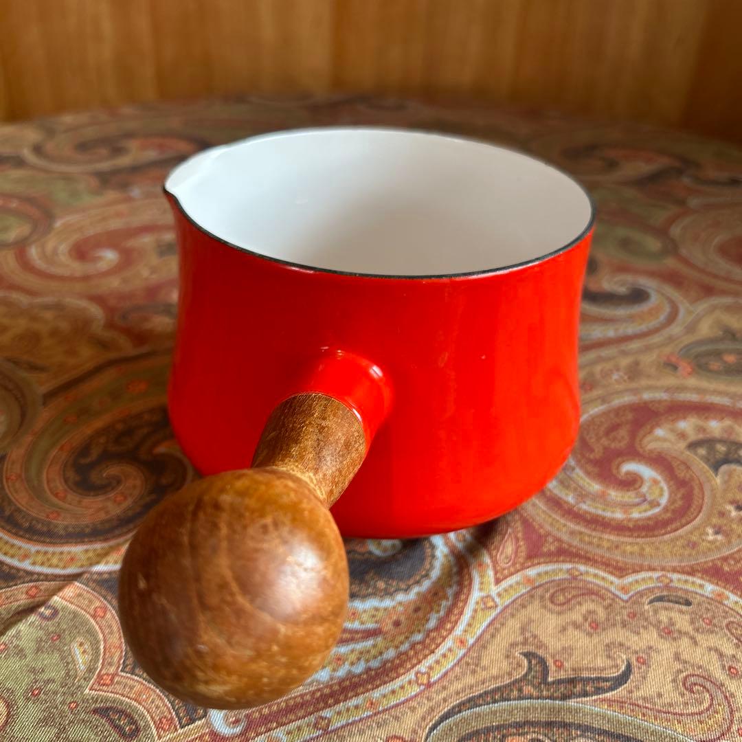 171◆DANSK バターウォーマー　片手深鍋　チリレッド　廃盤品