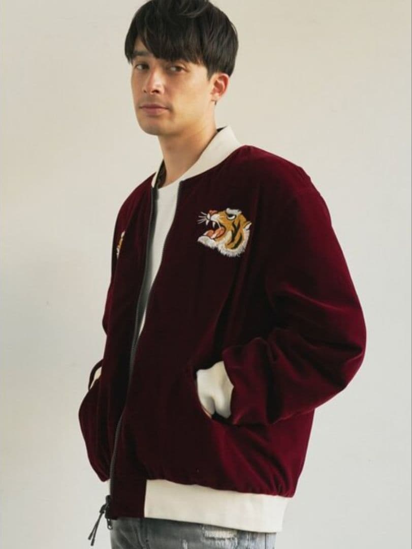 【TAION】 JK04JS D.BURGUNDY×D.NAVY M