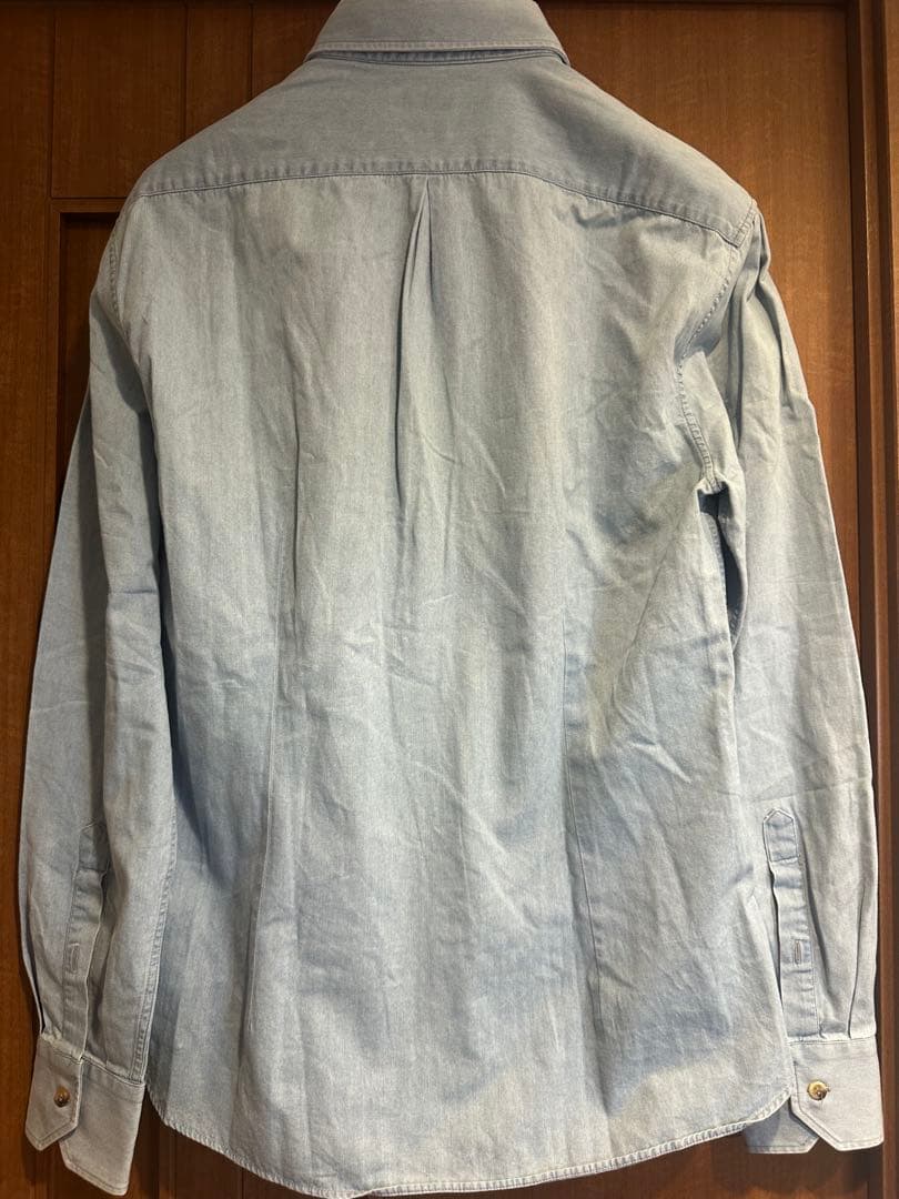 ⭐️BRUNELLO CUCINELLI⭐️スリムフィットデニムシャツ‼️M