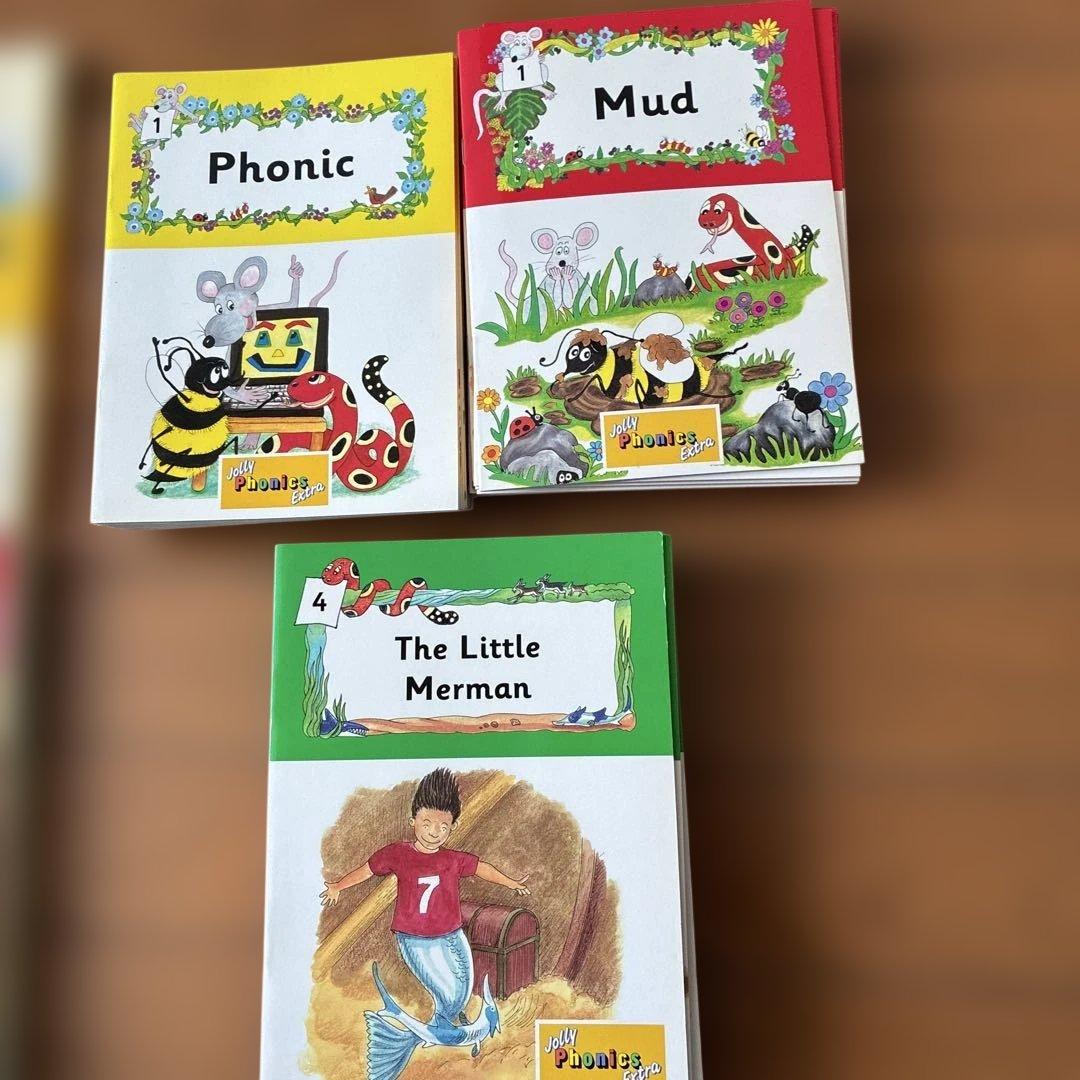 ジョリーフォニックスセット＋Dictionary ＋他3冊