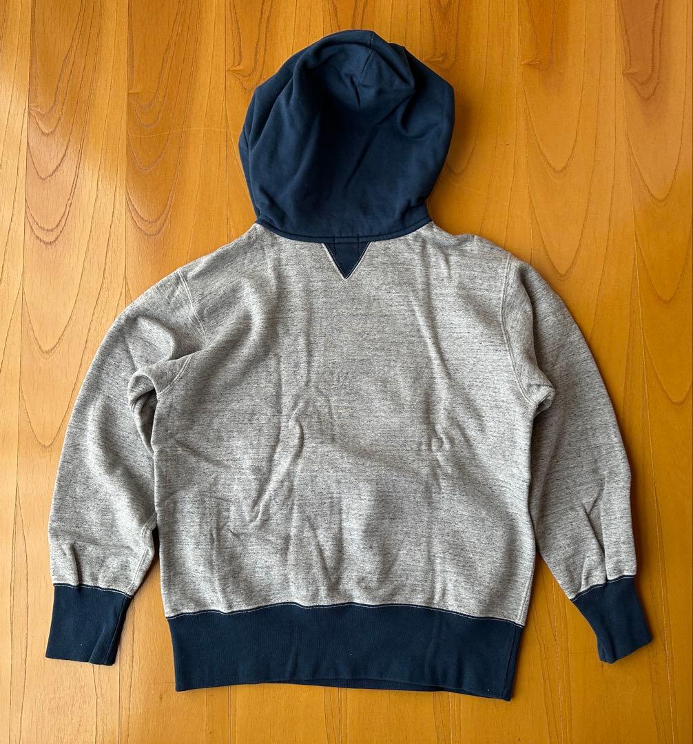 フリーホイーラーズ 両V 後付け ツートン パーカ サイズ42