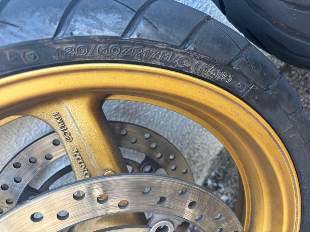 cb400sf nc39 前後タイヤホイールセット ⭐︎⭐︎⭐︎