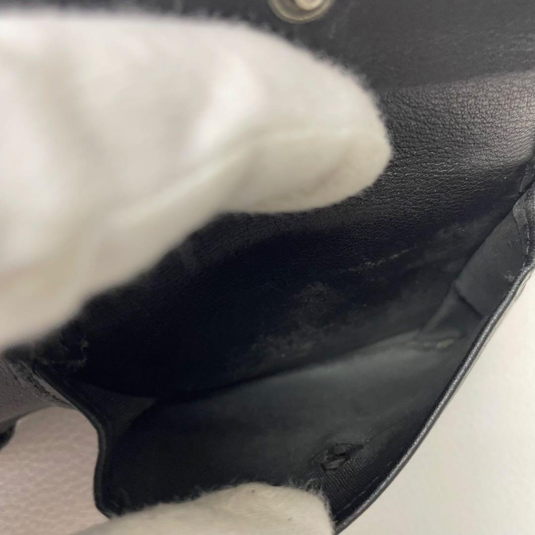 Ｏ*Ｇ様 GUCCI ブラックレザー 二つ折り財布