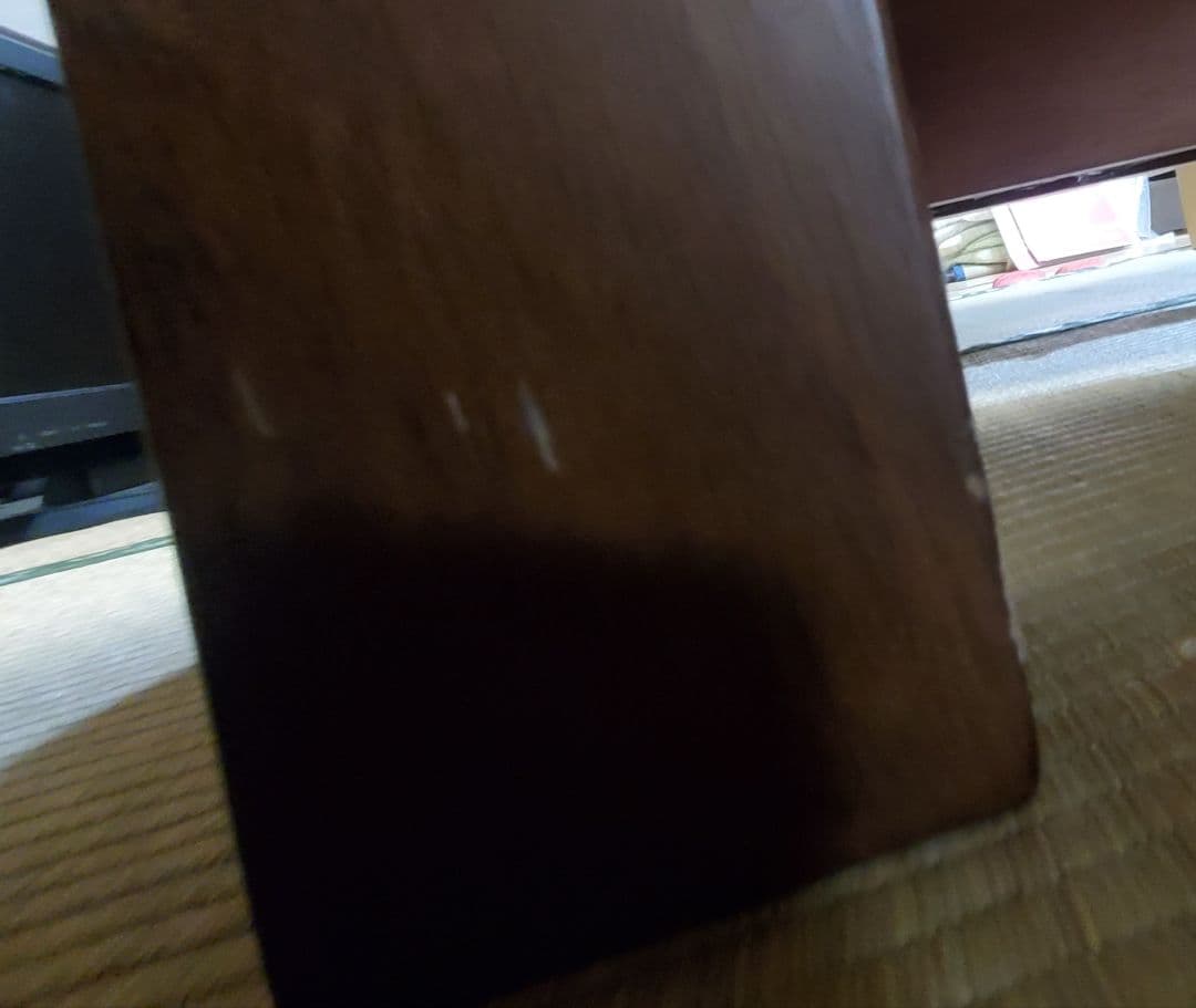 木製ダイニングテーブル 長方形　暖房機能付き