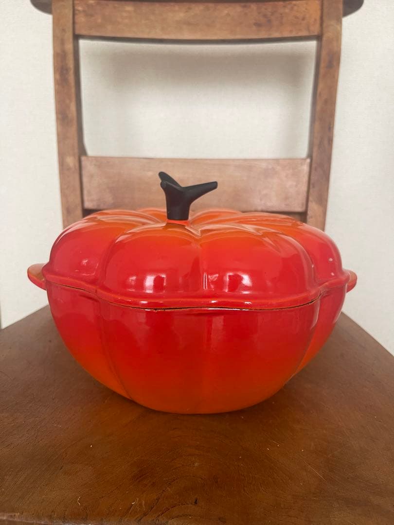 廃盤　LE CREUSET(ル・クルーゼ) パンプキン 鍋　雅姫