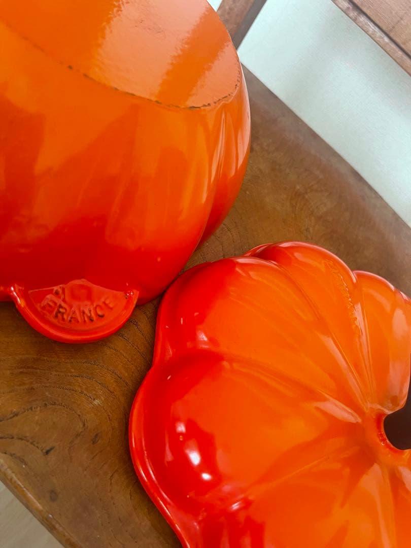 廃盤　LE CREUSET(ル・クルーゼ) パンプキン 鍋　雅姫