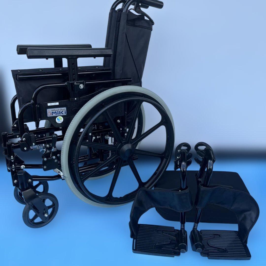 Miki　ミキ　多機能車椅子　アルミ製　KJP-4 大型車椅子