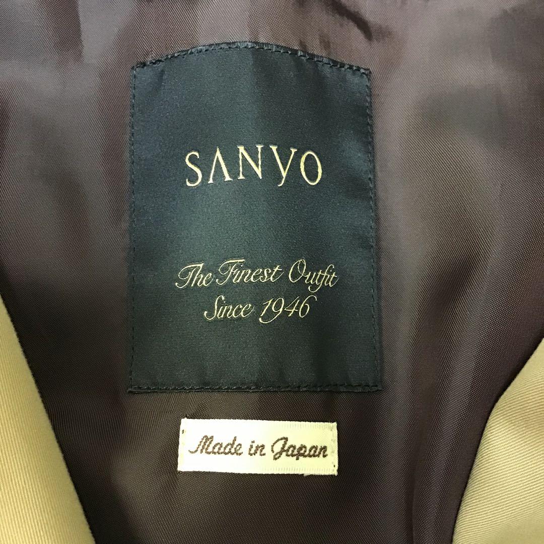 【美品】SANYO 100年コート ライナー付きトレンチコート
