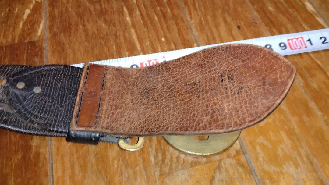 日本海軍　実物　剣帯　士官　刀帯