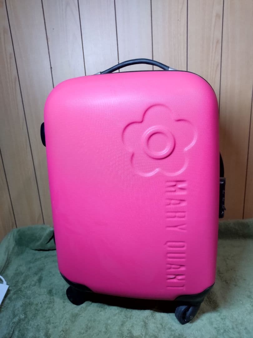 MARY QUANT ピンク ハードキャリーケース