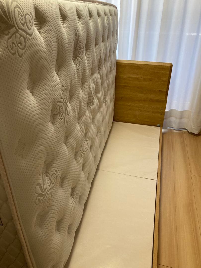 日本ベッド シルキーパフ セミダブルマットレス