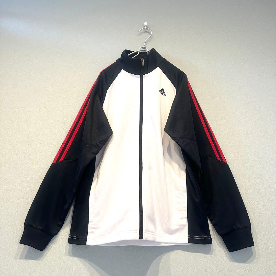 ✨美品✨　レア カラー　アディダス ジャージ上下 刺繍ロゴ スリーライン　L