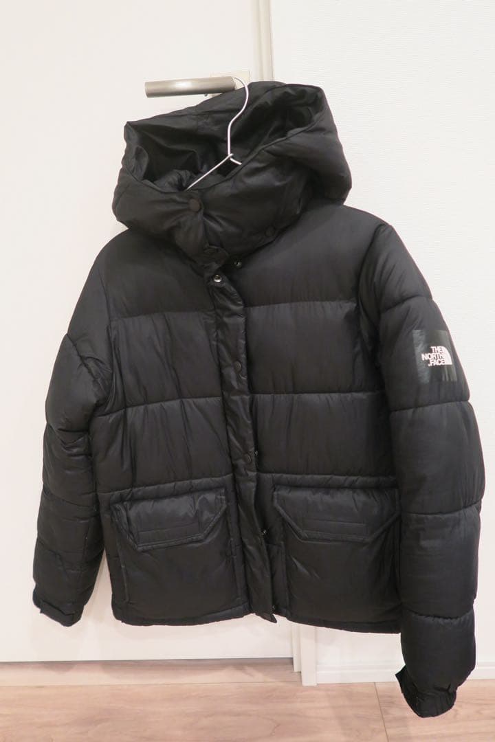 ぽめら　THE NORTH FACEダウン ブラック s 美品
