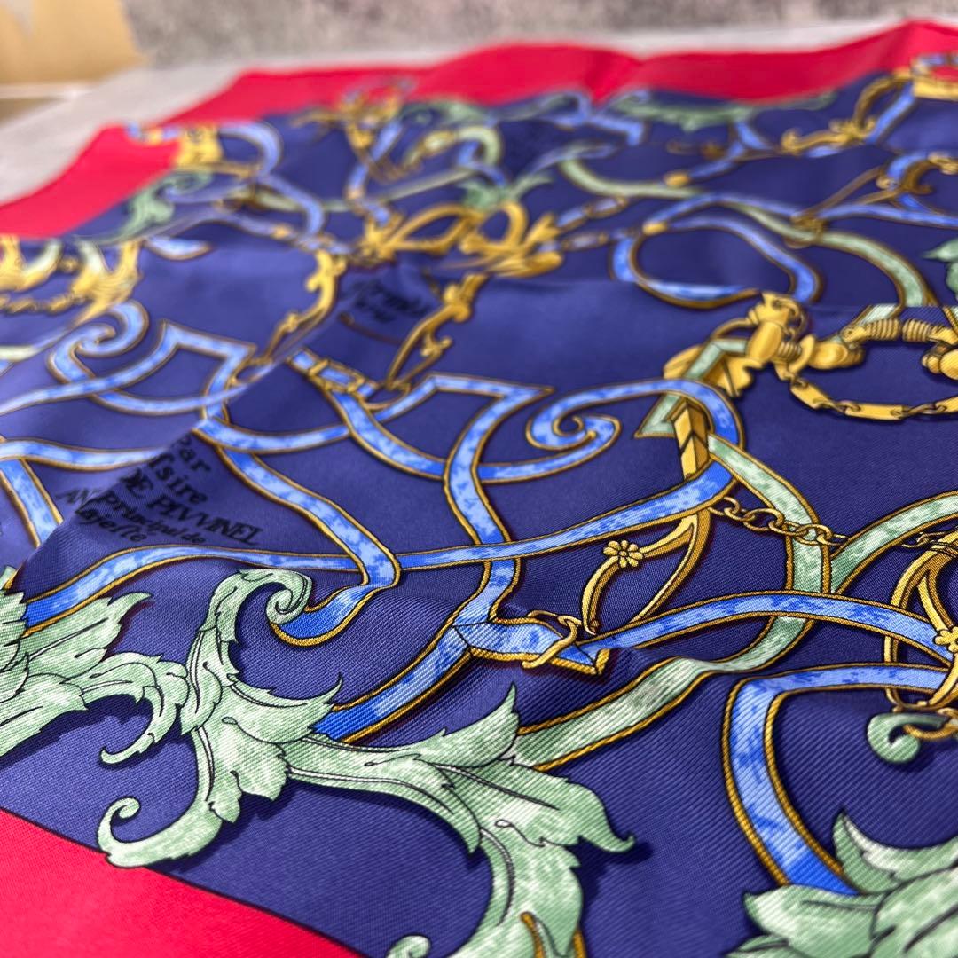 Hermès シルク スカーフ カレ40