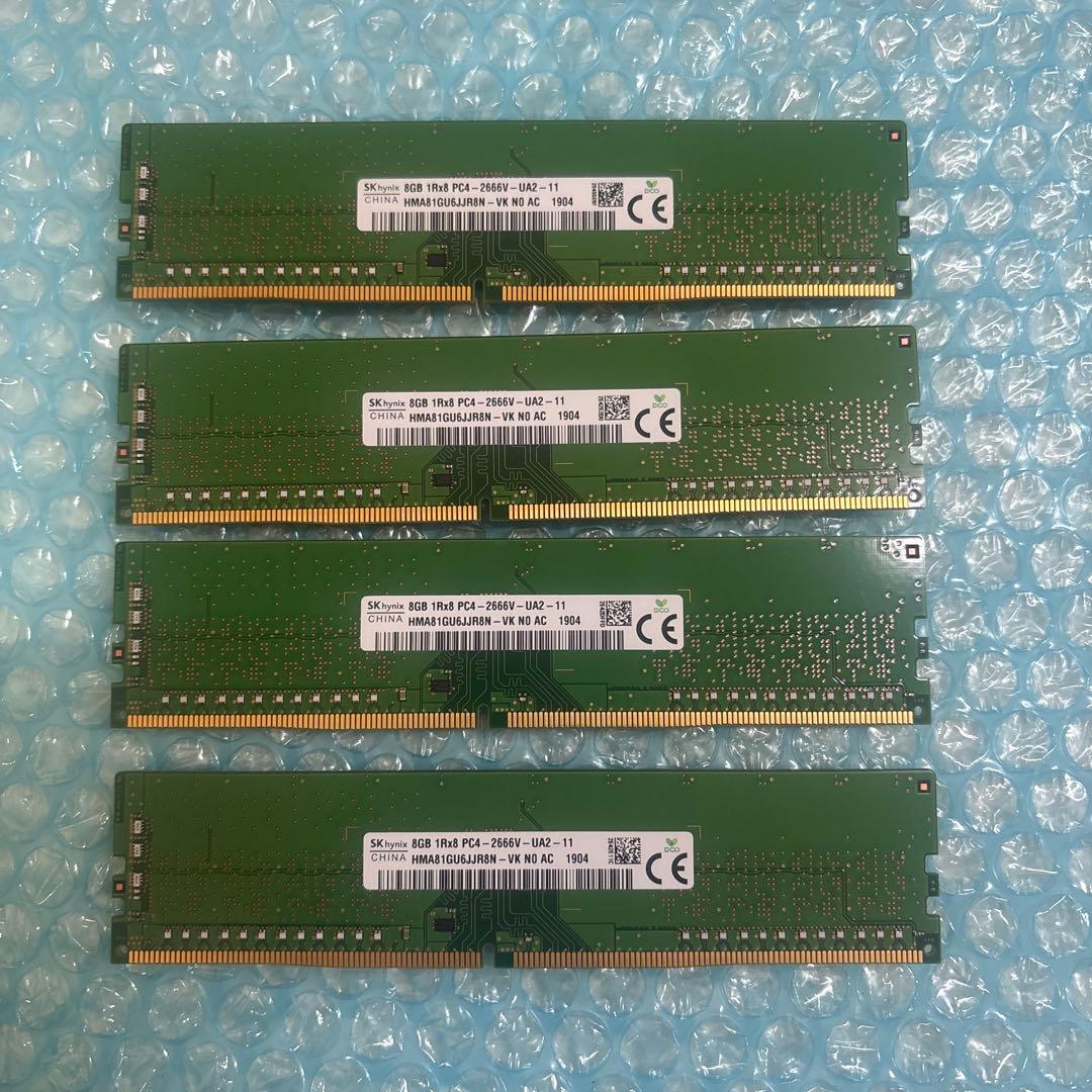 Sk hynix DDR4-2666 8GB×4 32GB デスクトップ用