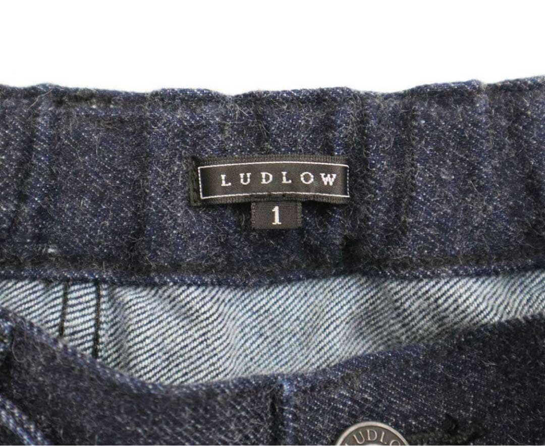 新品未使用★滝沢眞規子着LUDLOW ラドロー24SS ベルテッドデニムパンツ