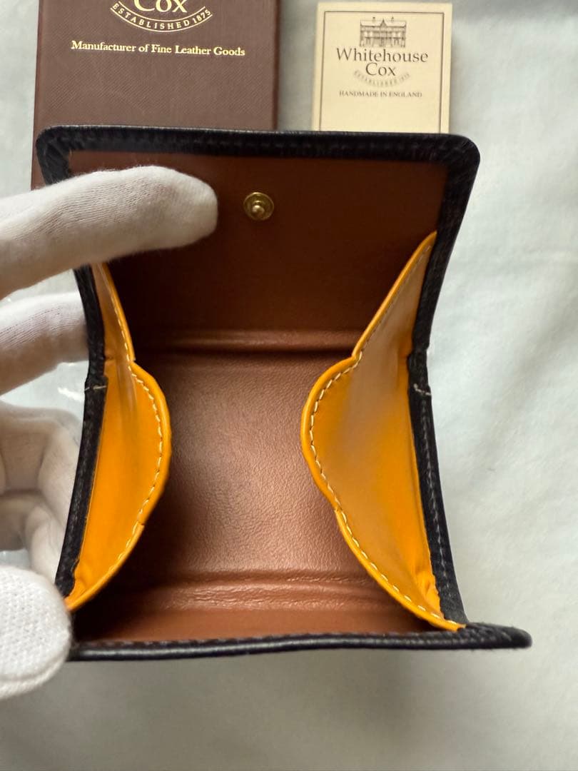 WHITEHOUSE COX ケース ホワイトハウスコックス　ネイビー