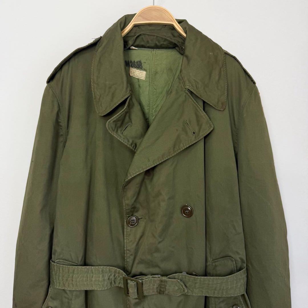 50s 実物 米軍 アメリカ軍 ライナー付 オーバーコート ミリタリーS102
