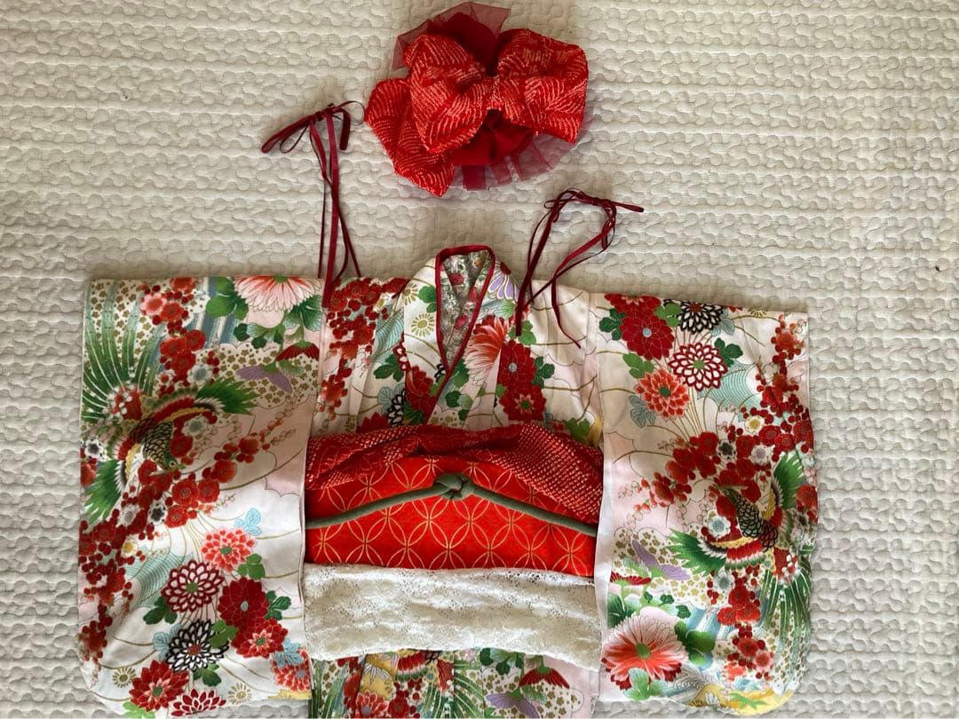 ３歳　七五三　着物セット　帯　女の子