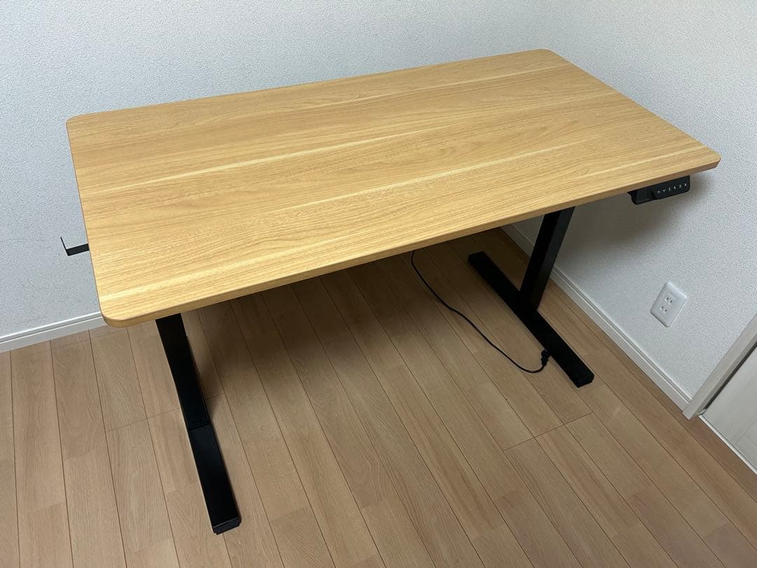【新品同様】昇降デスク 120×60組立済　机　テーブル
