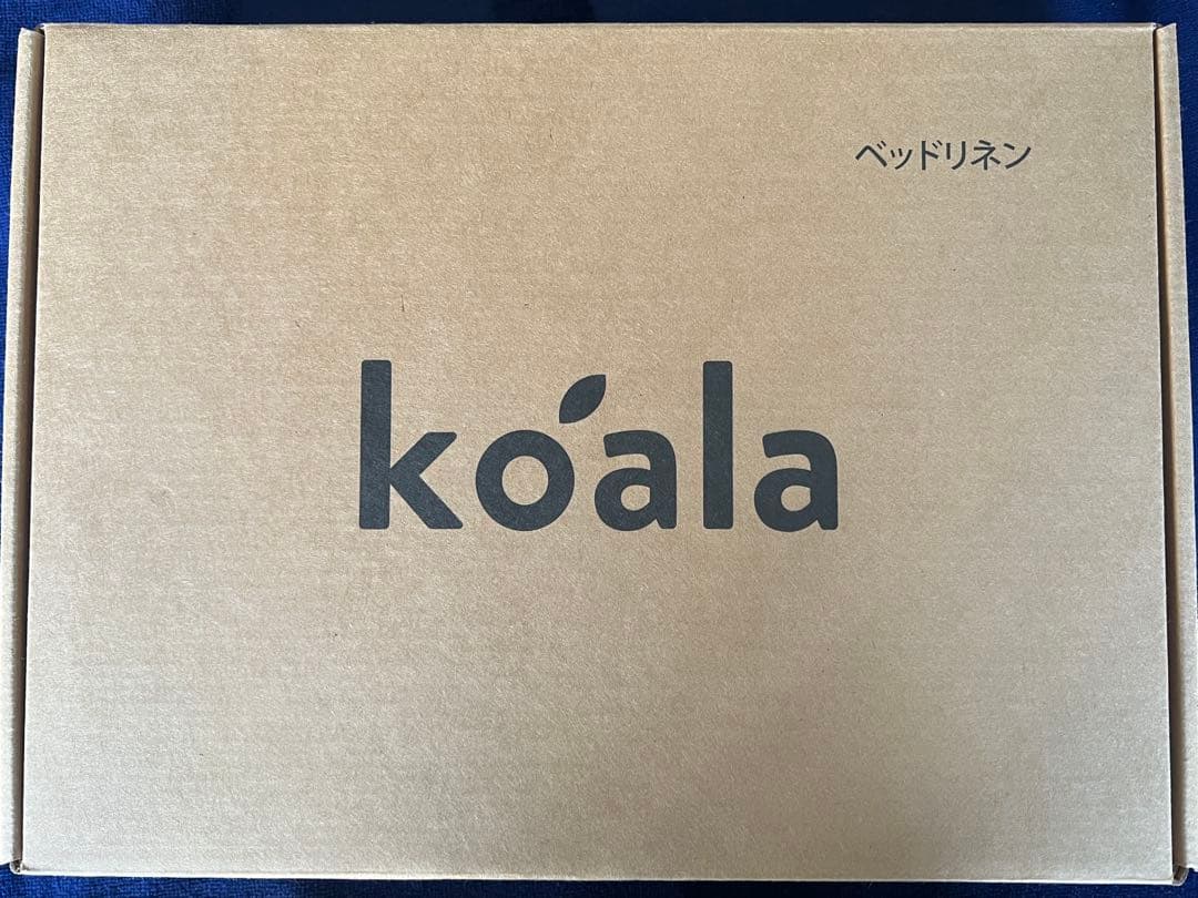 koala ボックスシーツ　クイーン グレー