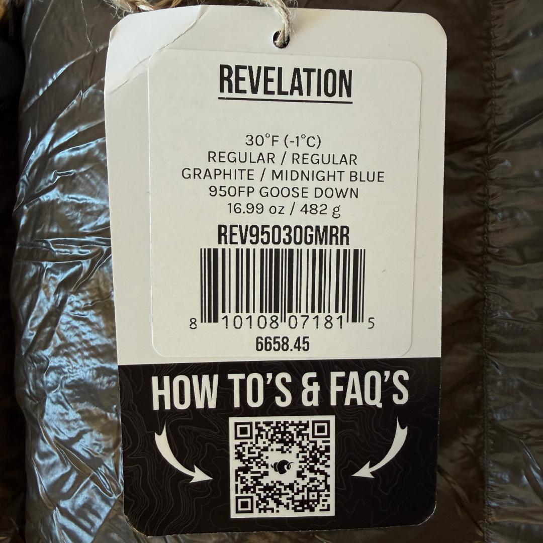 ★新品 EE Revelation 30F RR 950FP 482g米国直輸入