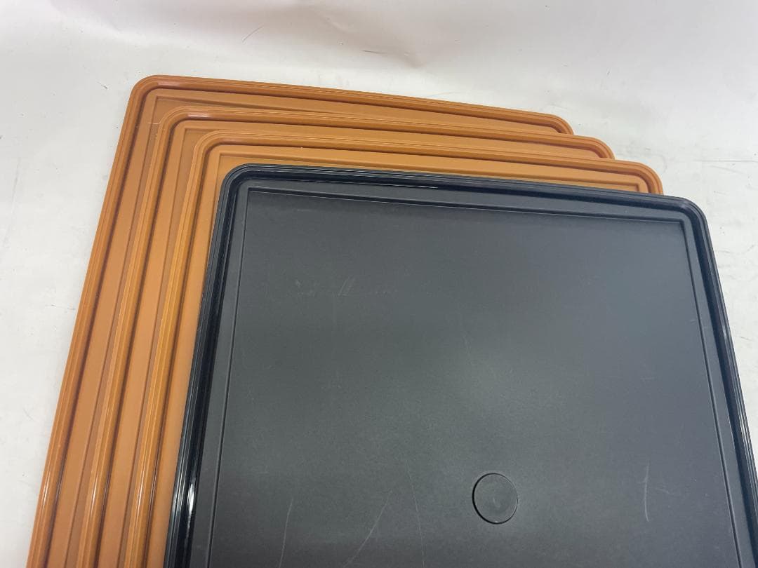 ウルトラディープ　スーパーケース　タッパーウェア　茶3黒1 06c06