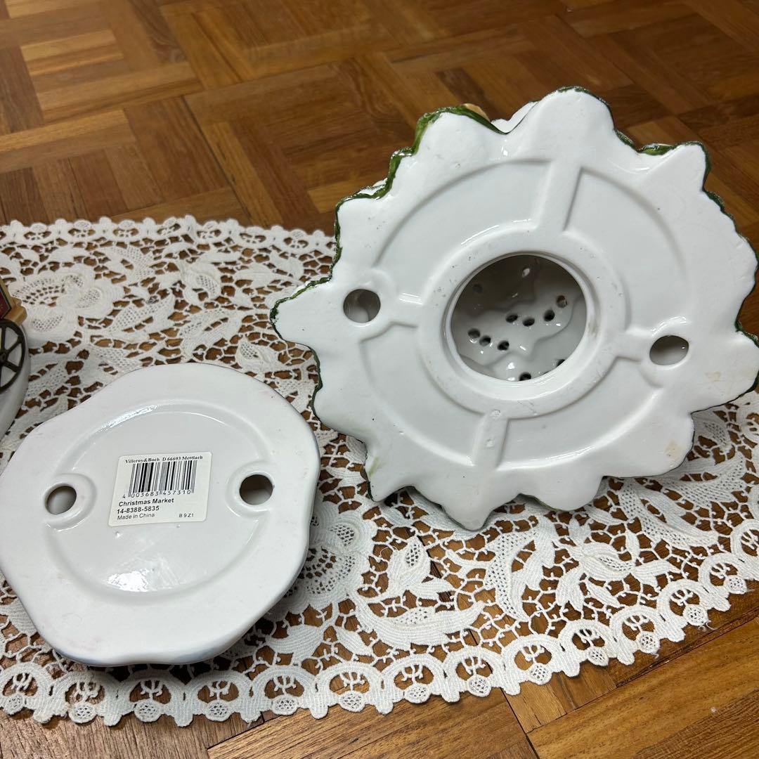 Villeroy&Boch ビレロイ&ボッホ　クリスマス　キャンドルホルダー