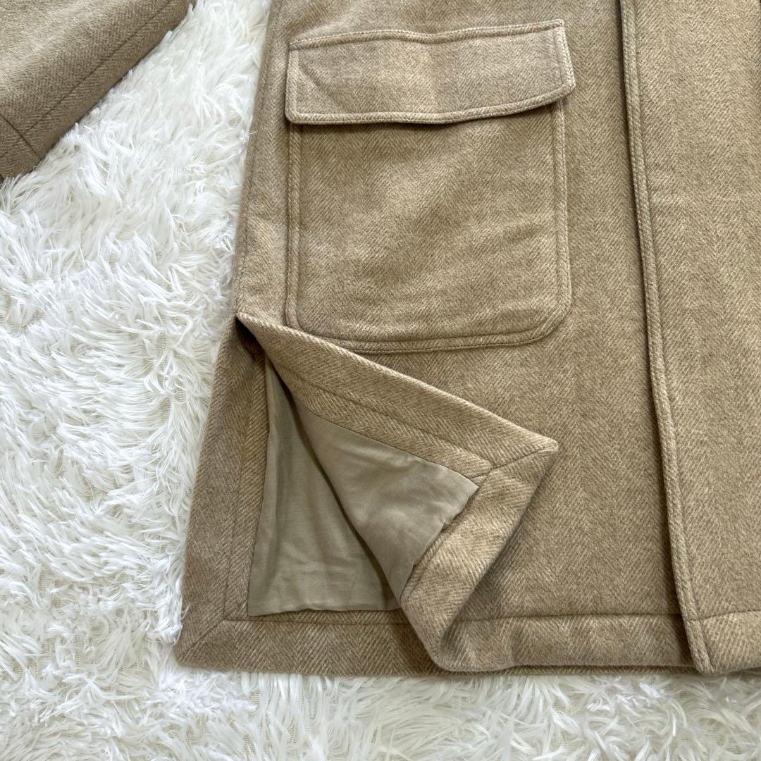 ギャルリーヴィー カシミヤ ウール アンゴラ ダッフルコート 日本製 36