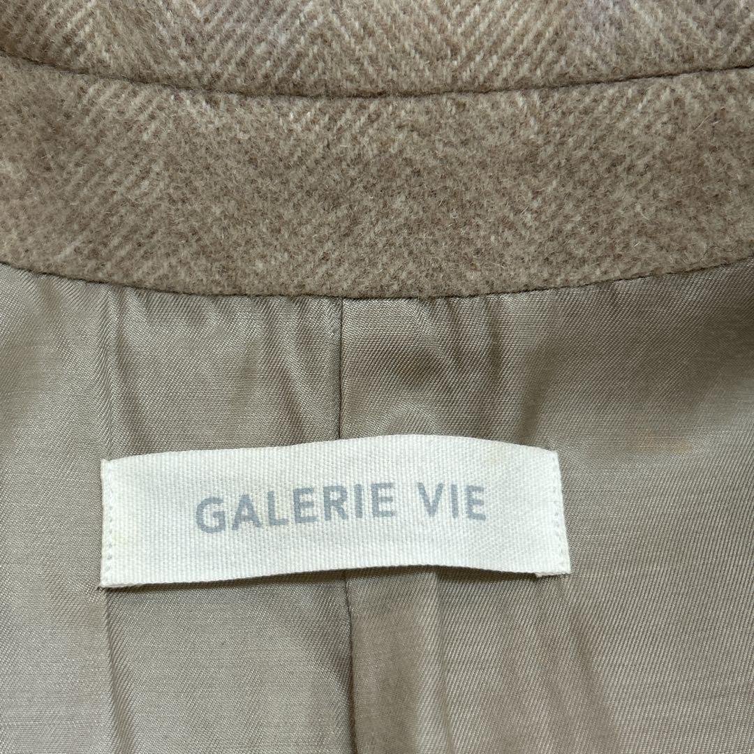 ギャルリーヴィー カシミヤ ウール アンゴラ ダッフルコート 日本製 36