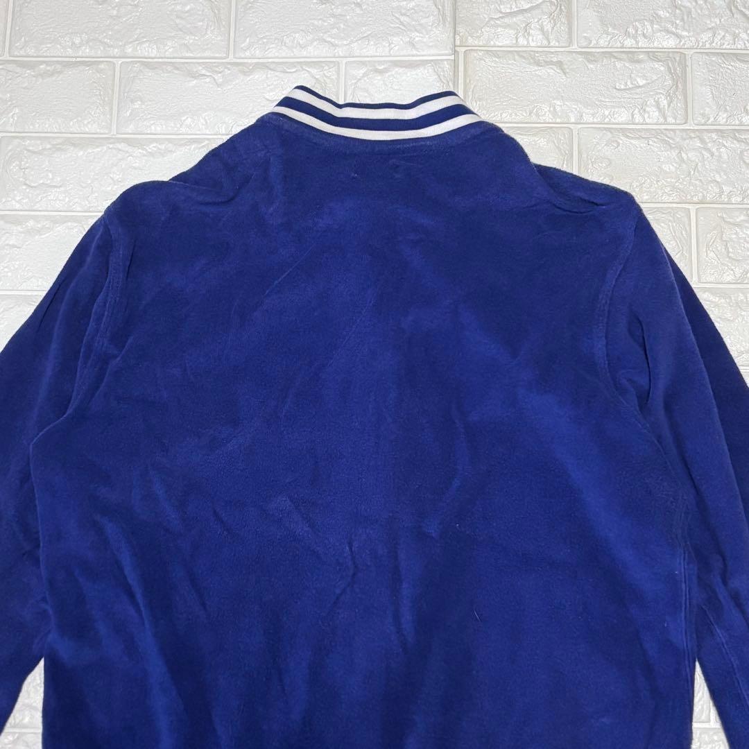 だい様　ラルフローレン ★ パイル素材 ベースボールジャケット ブルー XL