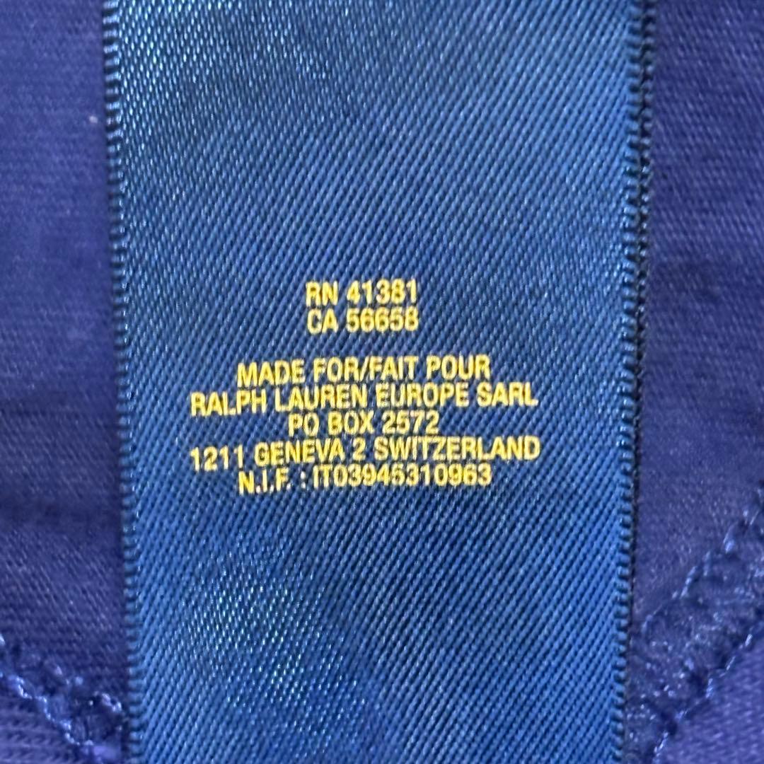 だい様　ラルフローレン ★ パイル素材 ベースボールジャケット ブルー XL