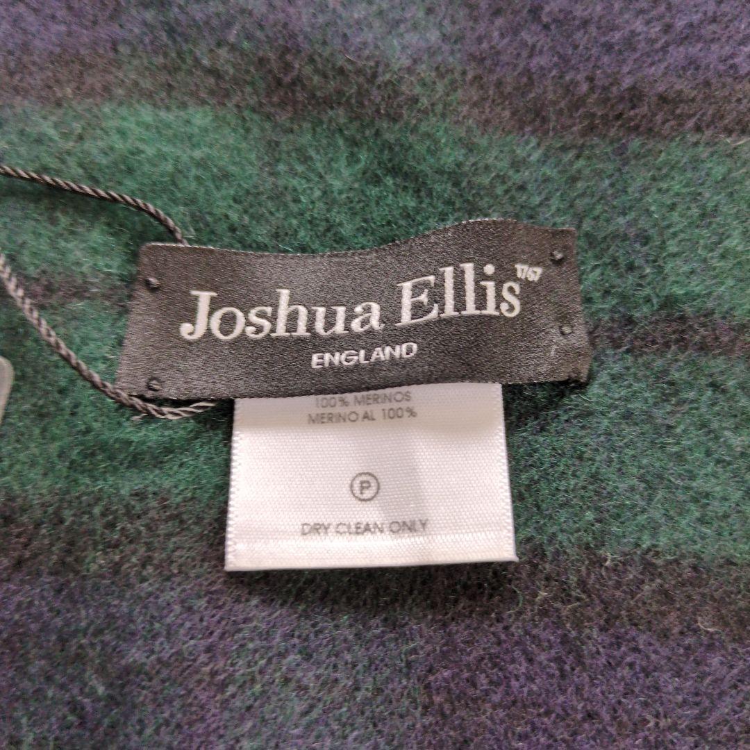 未使用　Joshua ellis　マフラー　チェック柄