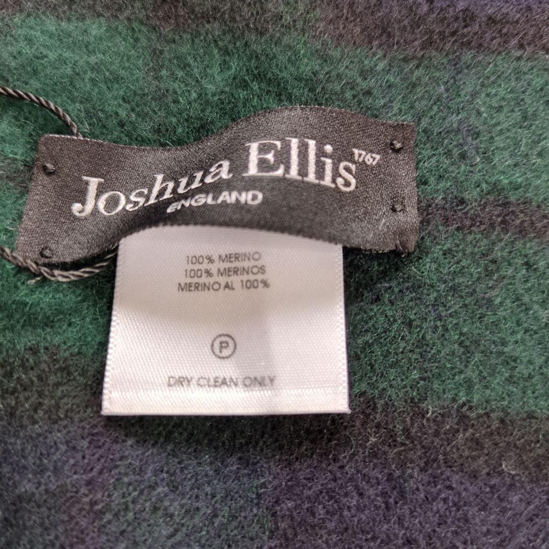未使用　Joshua ellis　マフラー　チェック柄