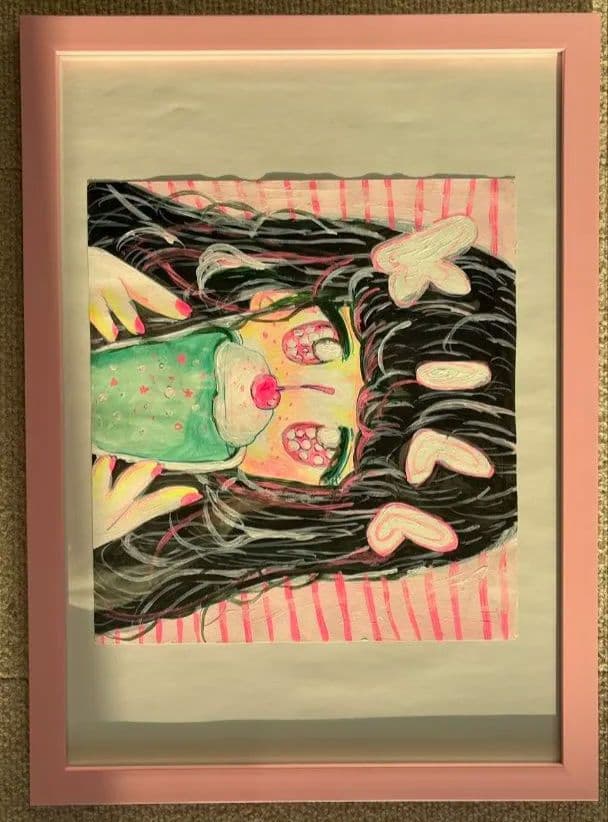 さいあくななちゃん 原画Original Painting 2017 東京一点物