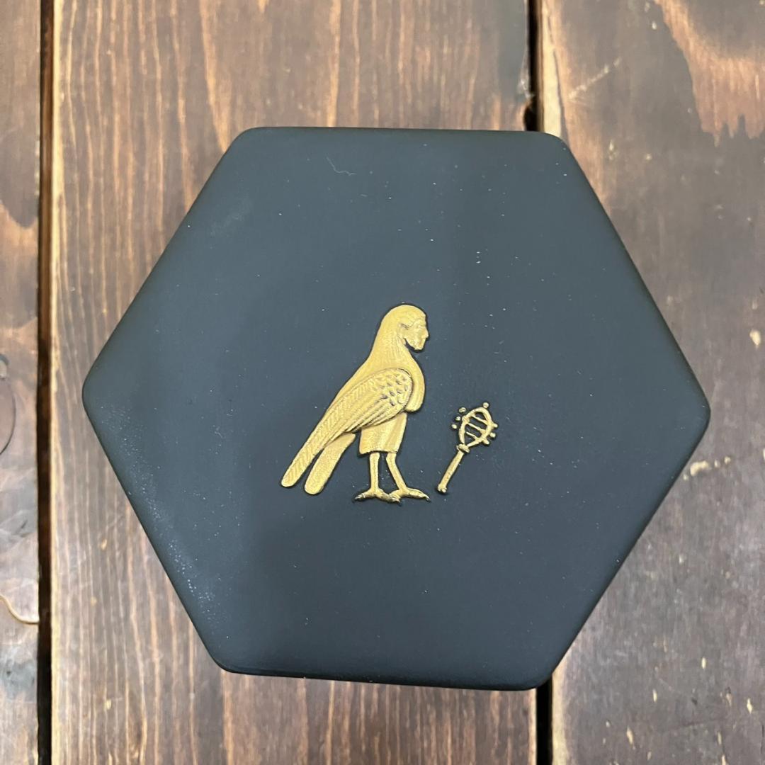 希少　ウェッジウッド　ブラック　ジャスパー　エジプシャン・コレクション　小物入れ