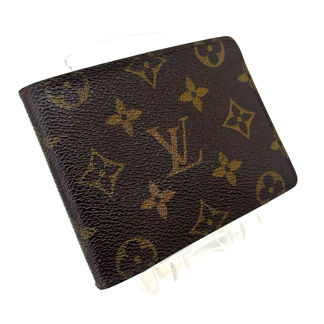 定価半額以下❗️ ルイヴィトン モノグラムポルトフォイユミュルティプル 二折財布