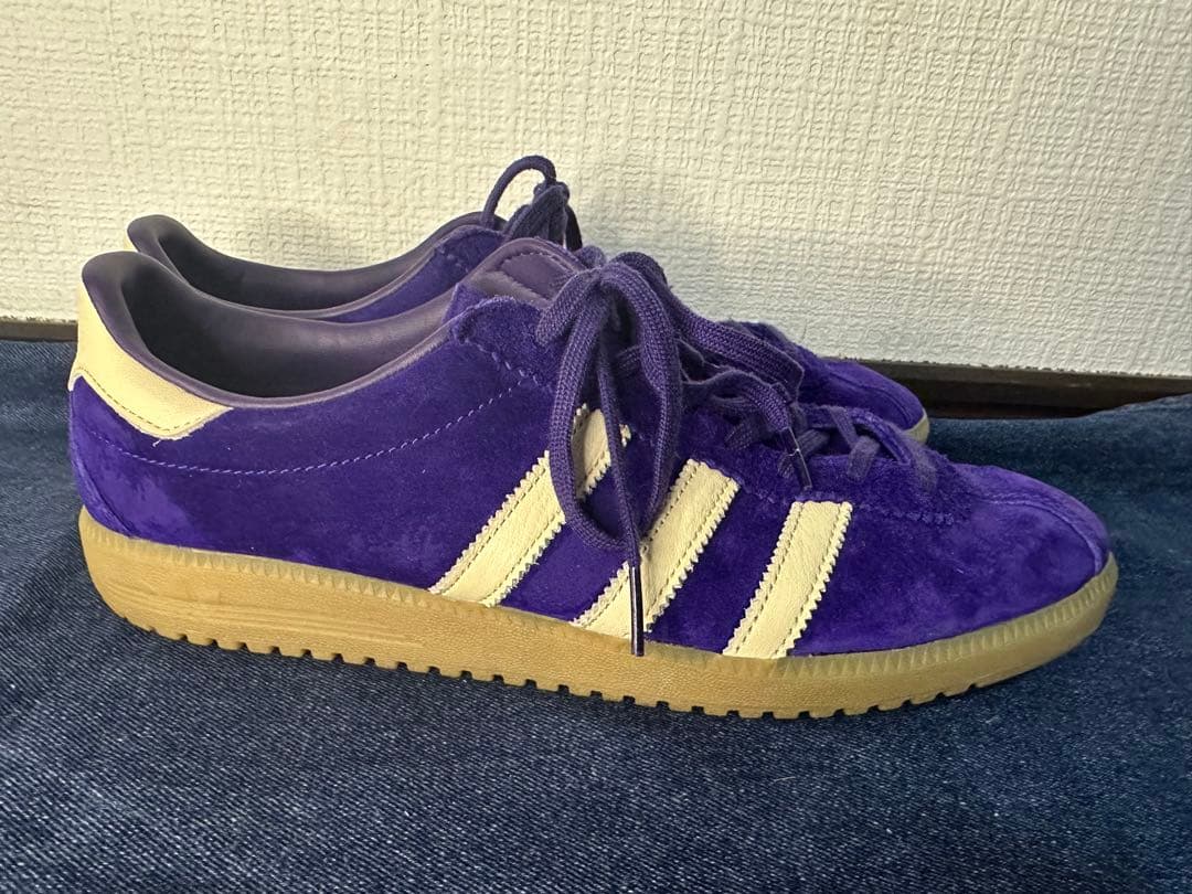 adidas originalsスニーカー バミューダ PURPLE 28cm