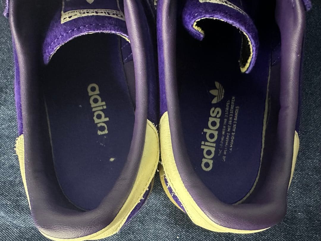 adidas originalsスニーカー バミューダ PURPLE 28cm