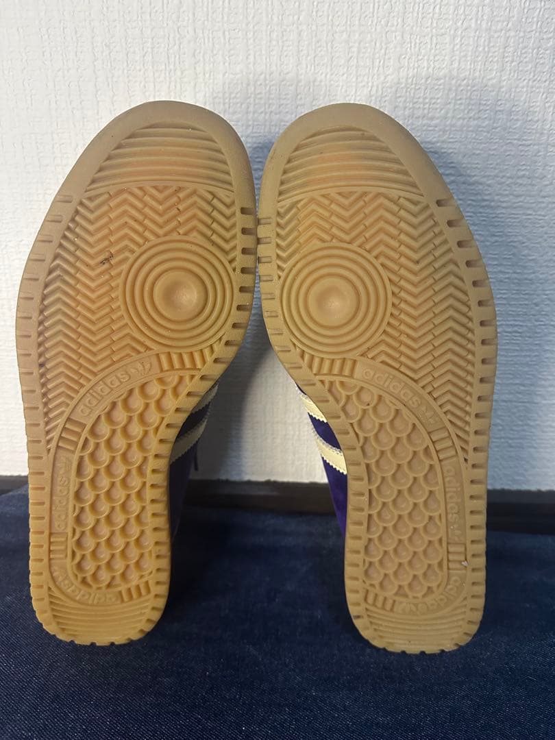 adidas originalsスニーカー バミューダ PURPLE 28cm