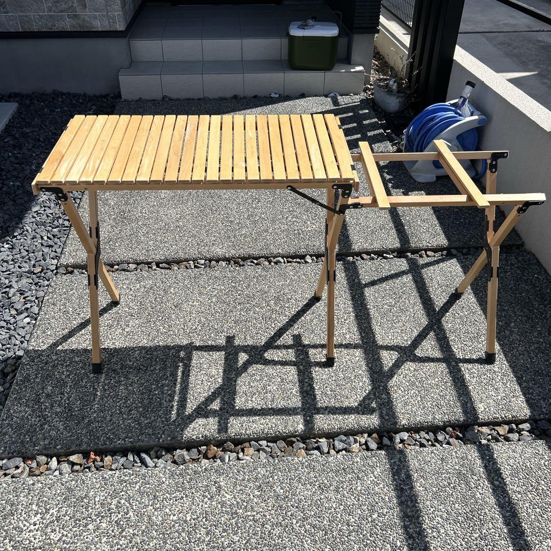 FIELDOOR ウッドロールトップ キッチンテーブル