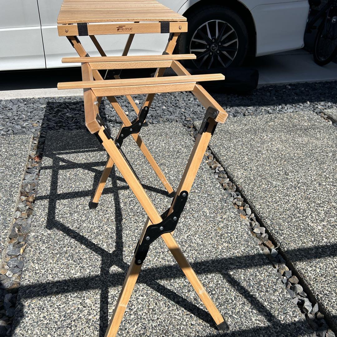 FIELDOOR ウッドロールトップ キッチンテーブル