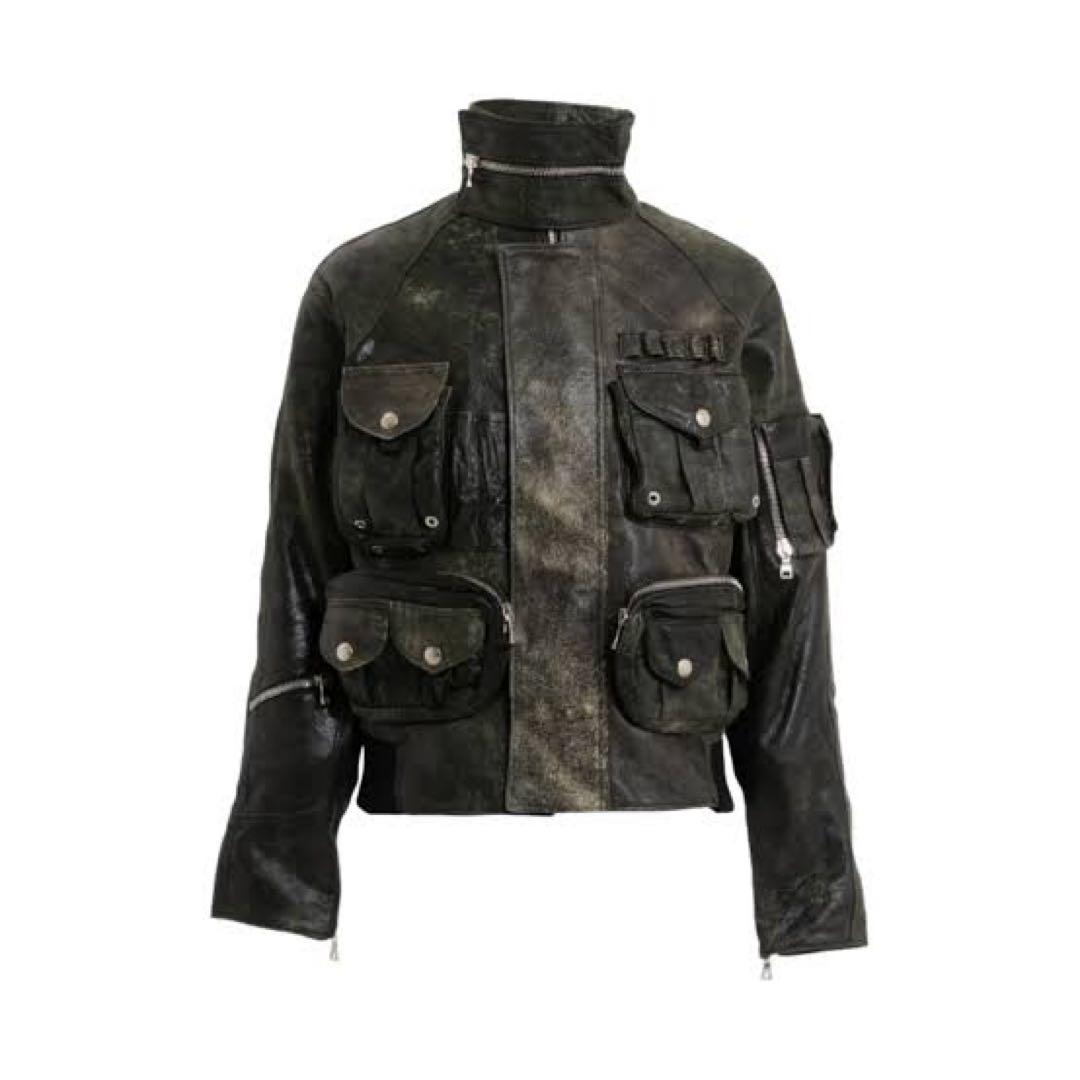 世界10着　no faith studios レザージャケット