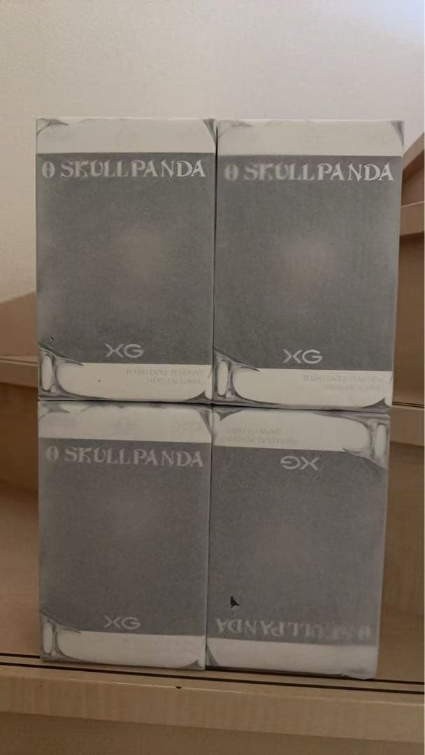 日本限定 SKULLPANDA x XG ぬいぐるみ 4体セット