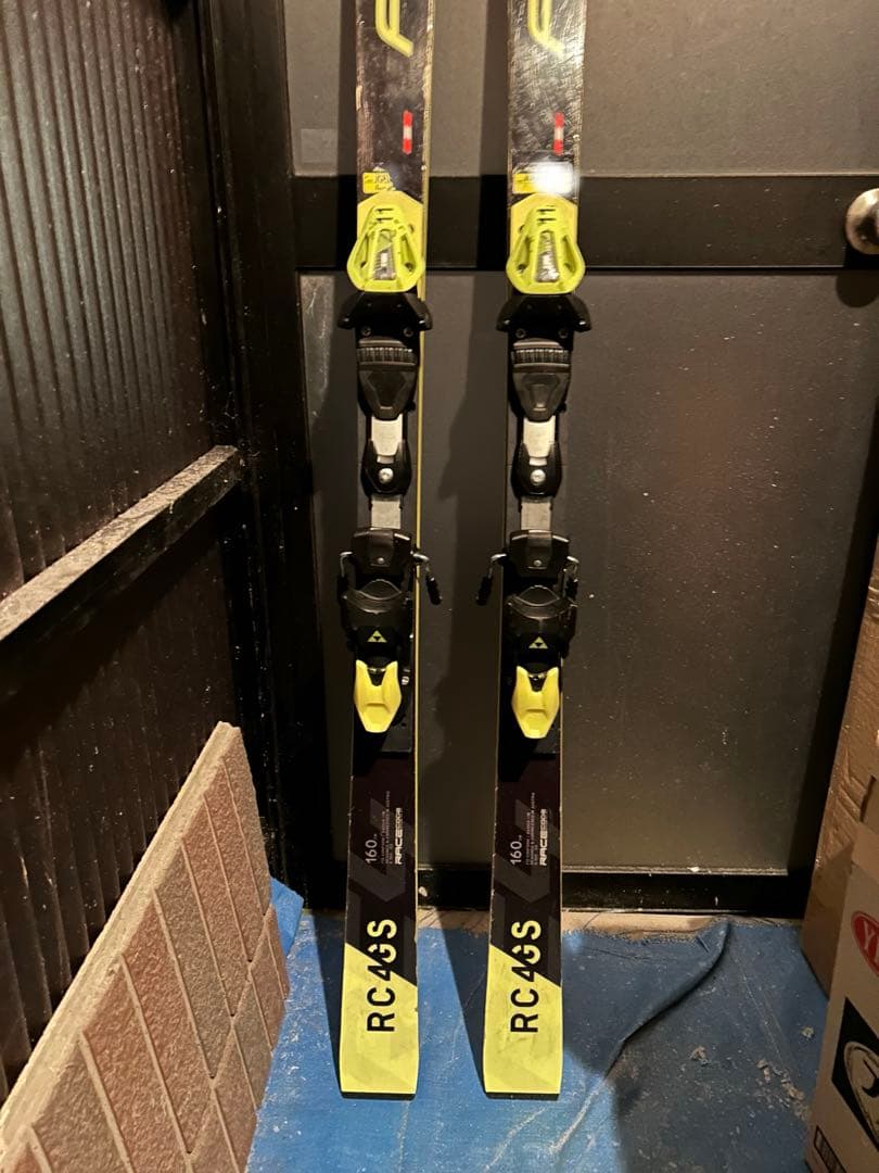 160cm GS用 フィッシャー WC-GS ジュニア＋Z11FF