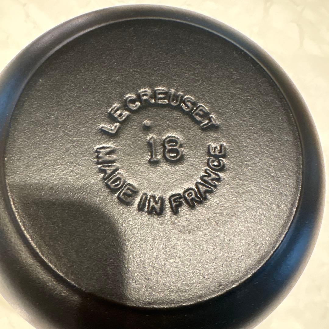 ル・クルーゼ　ココットエブリィ 18 マットブラック Le Creuset