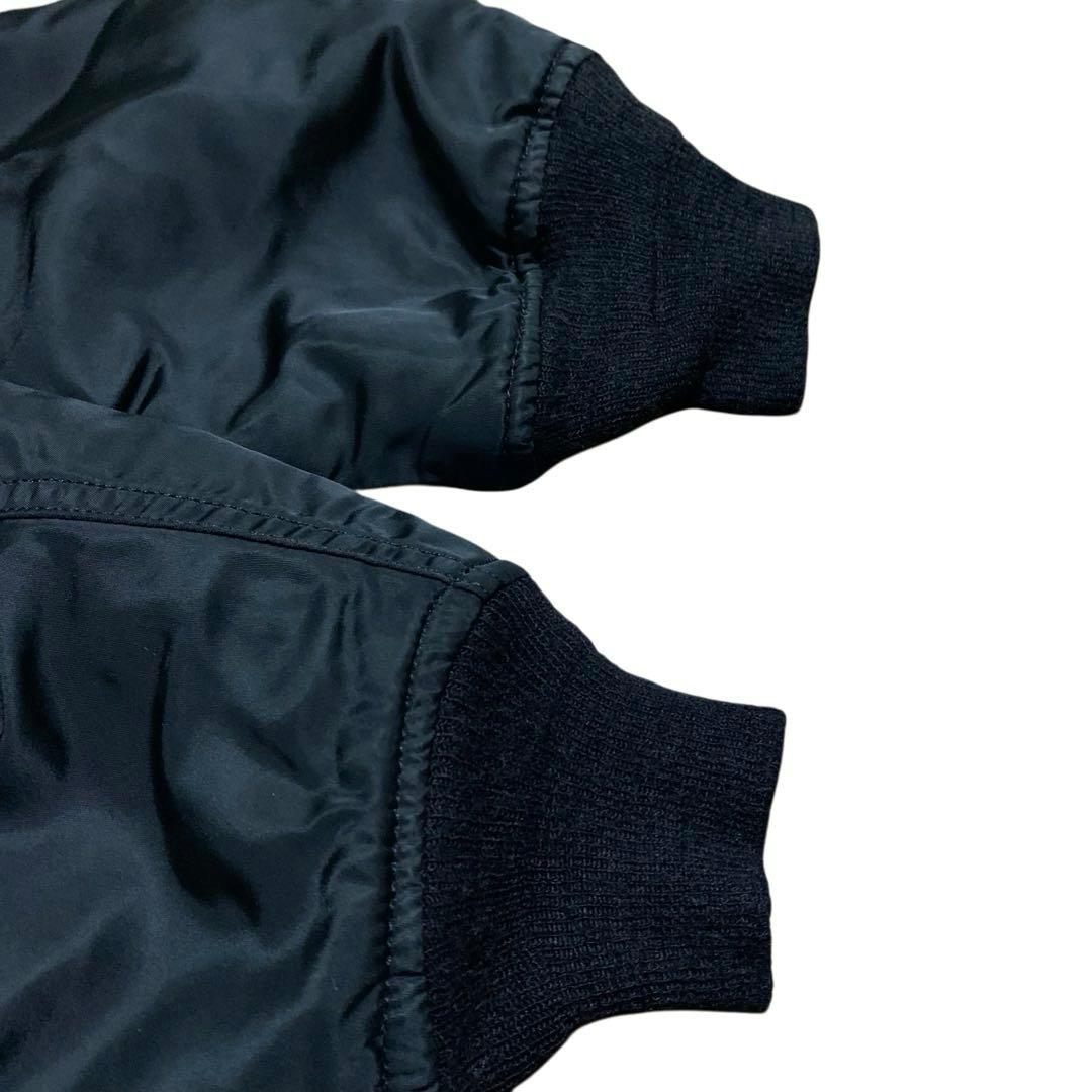 90s ALPHA INDUSTRIES MA-1 フライトジャケット ブラック
