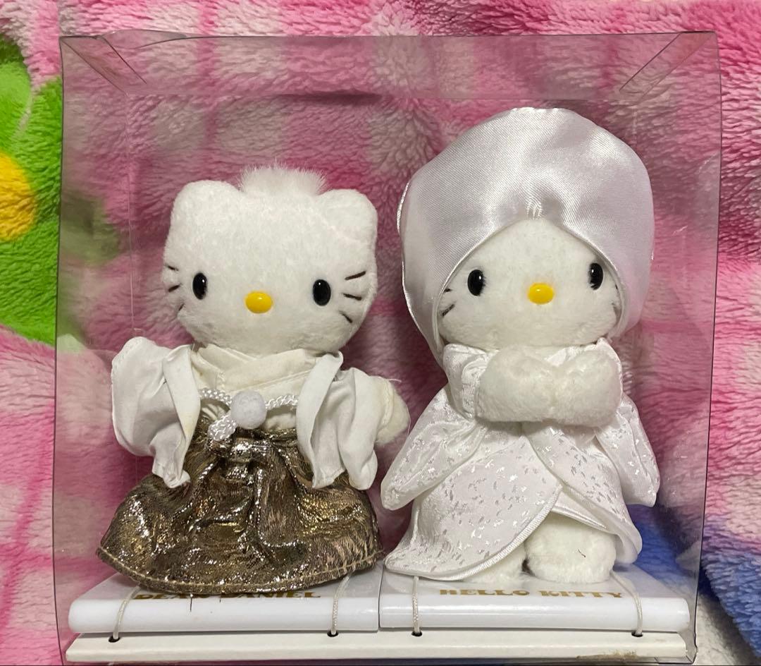 ハローキティダニエルキティー和装結婚式☆2000年製激レア