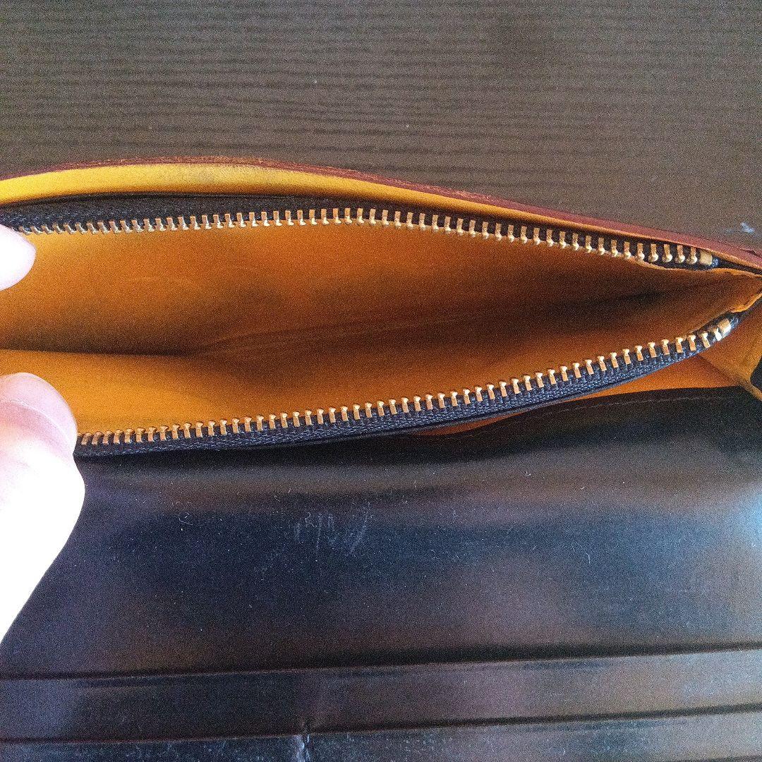 GANZO 長財布 ブラック　SHELLCORDVAN　シェルコートバン