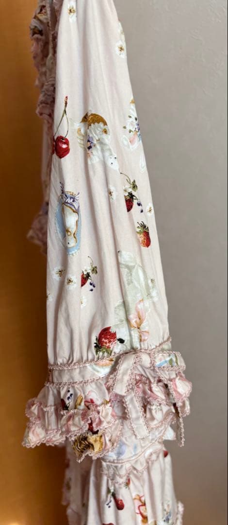 PINK HOUSE スイーツスプリングバニープリントパッチワークワンピース